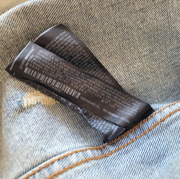 Rare Zara Jean-Michel Basquiat limited edition Jean jacket - Picture 6 of 6